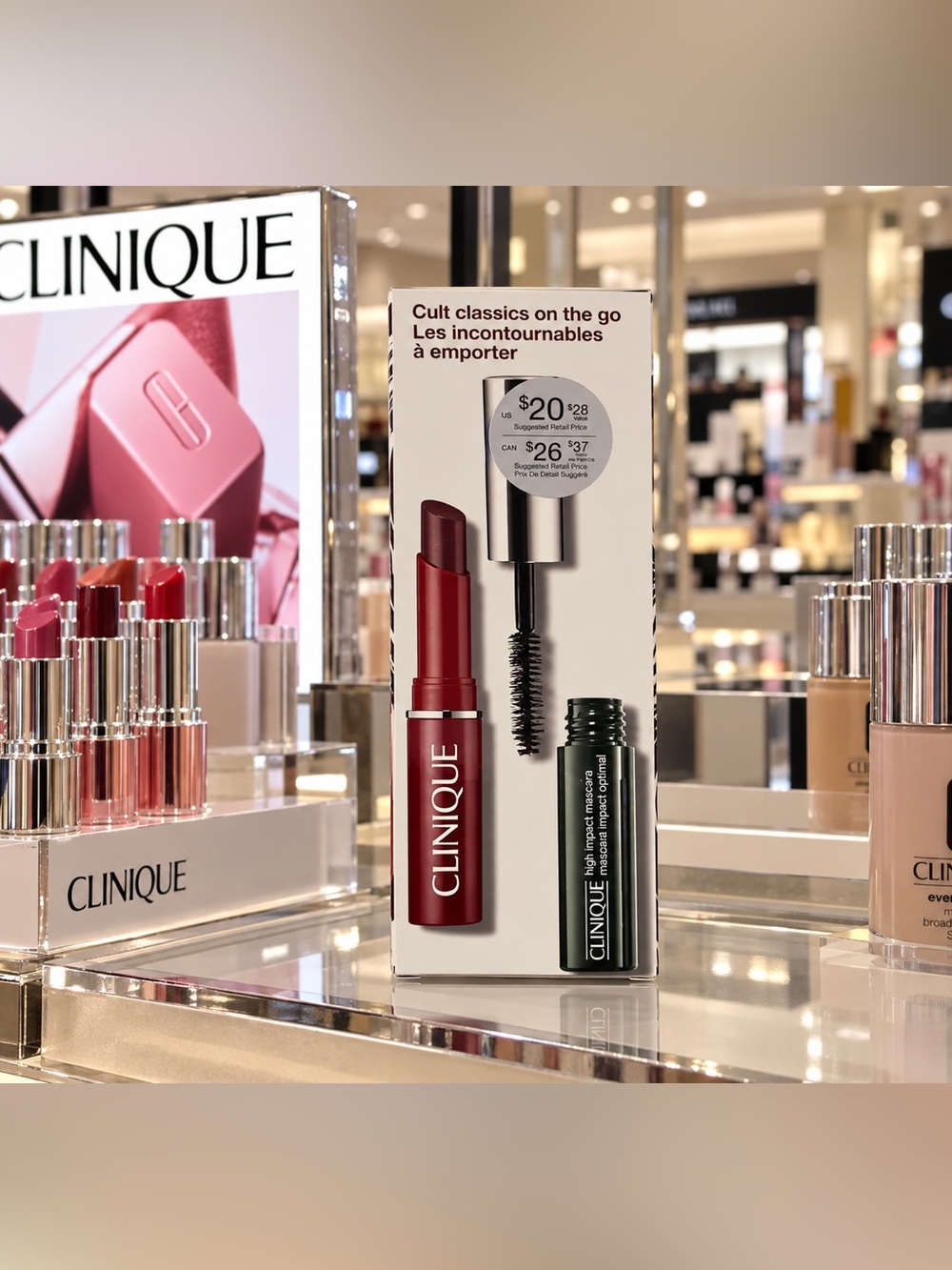 Clinique Black Honey & High Impact Mascara - Travel Set